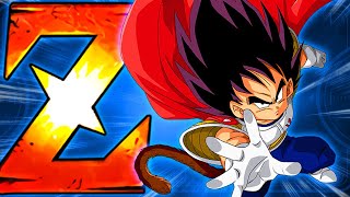 HE'S GOOD! BUT NEEDS BETTER PARTNERS! RAINBOW EZA SUPER STRIKE KID VEGETA! (Dokkan Battle)