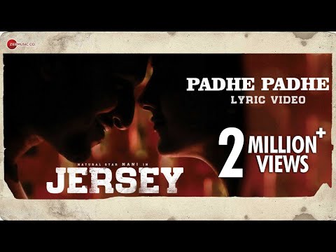 Padhe Padhe - Lyrical | Jersey | Nani, Shraddha Srinath | Anirudh Ravichander