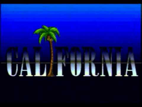 Sega Megadrive California games INTRO