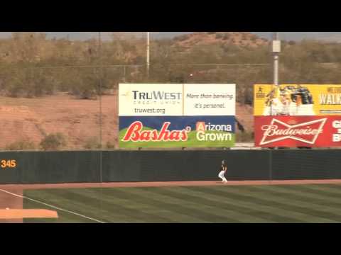 Braun homers in first spring training AtBat