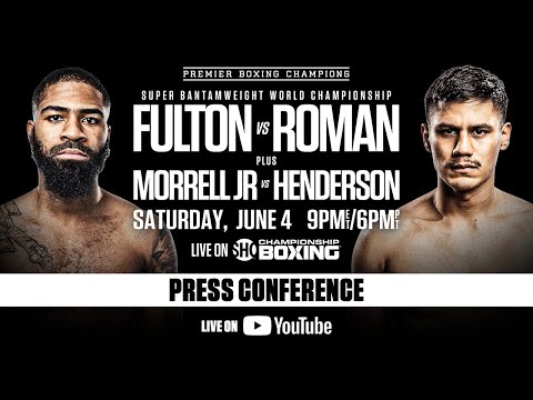 FINAL PRESS CONFERENCE: Stephen Fulton Jr. vs Danny Roman | #FultonRoman
