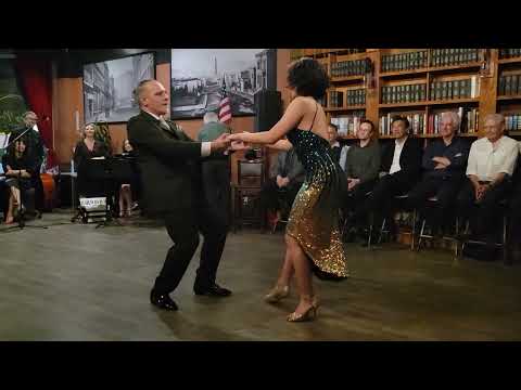 Raquel Makow and Pancho Martinez Pey - rock & roll at Milonga Chez Nous on April 13, 2023