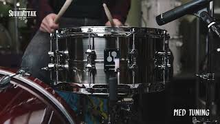 Video thumbnail for Sonor Kompressor Series 14x6.5" Brass Snare Drum by Peter Lewis
