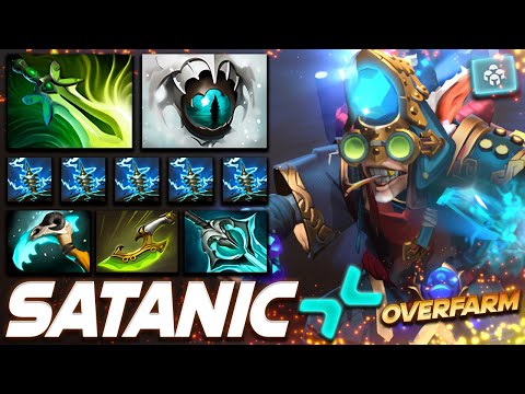 Satanic Meepo Overfarm - Dota 2 Pro Gameplay [Watch & Learn]