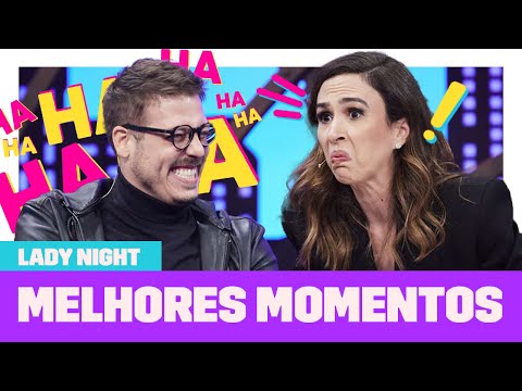 Fábio Porchat e Tatá Werneck fazem COMPETIÇÃO de IMPROVISO | Lady Night | Humor Multishow