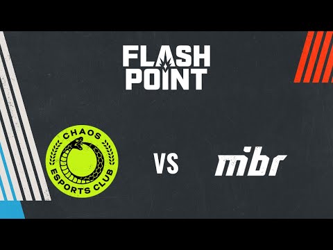 Chaos vs MIBR (Train) Map 1 - Flashpoint 1 - Phase 1 - Upper-Bracket Round 1