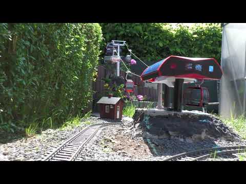 Rundfahrt Gartenbahn in 4K UHD
