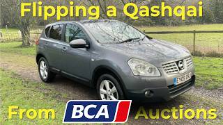 Any profit in this Nissan Qashqai from BCA Auctions