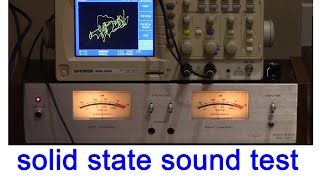 Video thumbnail for solid state pro amplifier CROWN D-150A review with sound reproduction test ; lissajous analysis by Young Ahn
