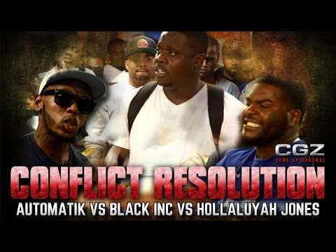 QUEENZFLIP- COME UP GROUNDZ - HOLLALUYAH JONES VS AUTOMATIK VS BLACK INC (@DJGMONEY)