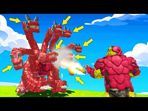 *NEW* Iron Man FIGHTS 8 Headed Hydra GOD In ARBS!