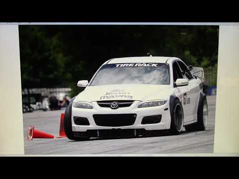 Clint and Johanna with their FCM-tuned Mazdaspeed6