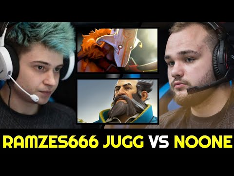 RAMZES666 vs NOONE — Juggernaut vs Kunkka 7.28 Dota 2