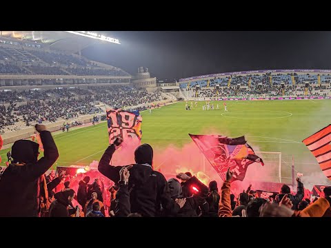 omonoia vs APOEL ULTRAS 25/2/23 [ORANGE SHOW]