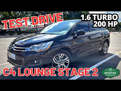 Citroen C4 Lounge 1.6 THP Stage 2 - Test Drive Acelerando