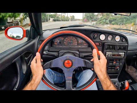 1991 Lotus Elan M100 Turbo POV Drive!