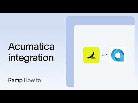 Rampa para la integración de Acumatica