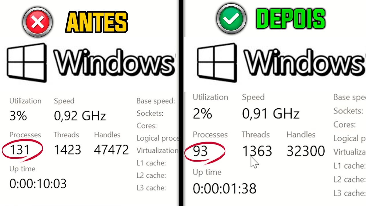 TORNE SEU WINDOWS 10/11 MAIS RÁPIDO DESATIVANDO ESSES SERVIÇOS!🔥