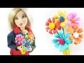 Doll Crafts: How to make a miniature flower arrangement for your doll - simplekidscrafts