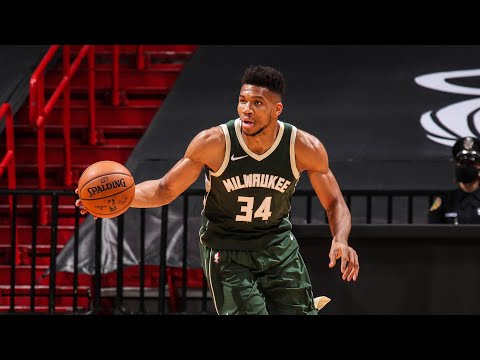 Highlights: Bucks 108 - Heat 119 | 12.30.20 | Giannis Records First Triple-Double Of The Season