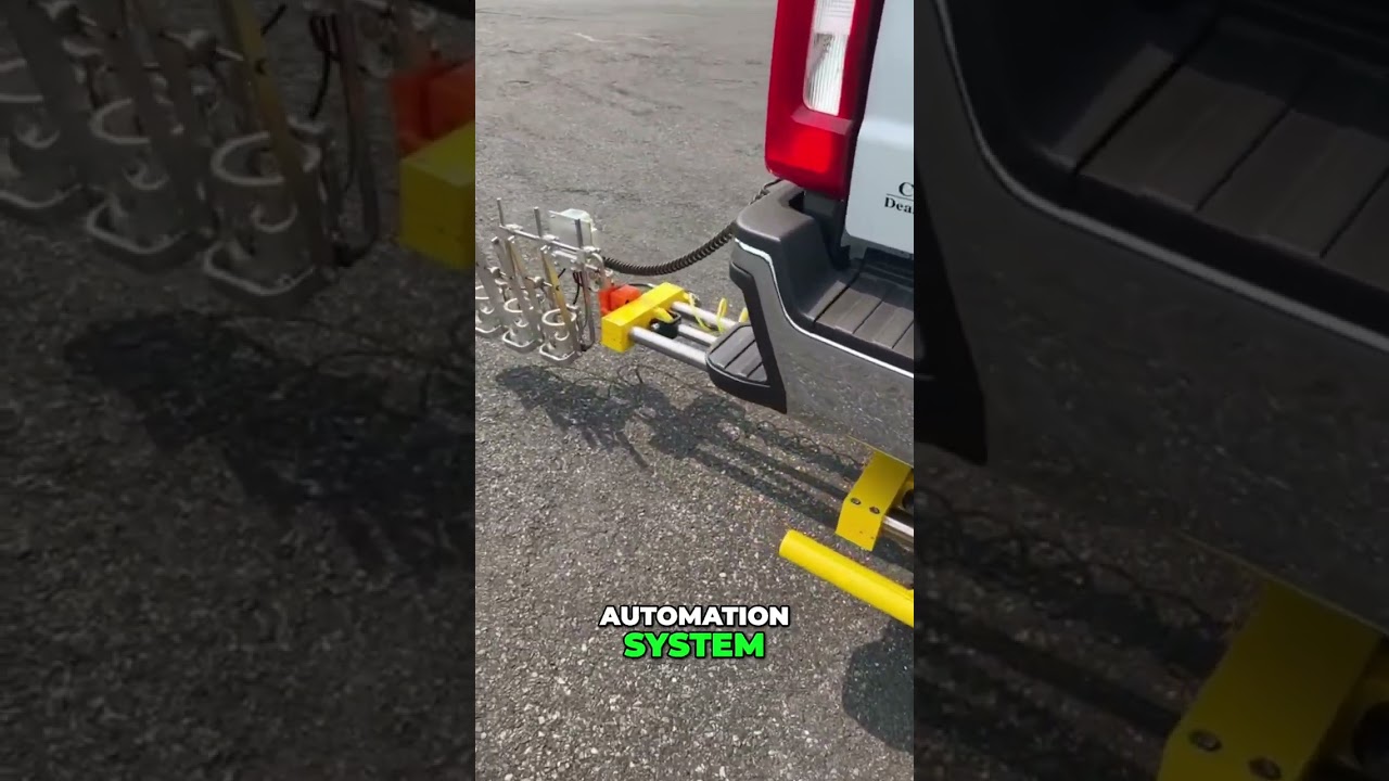 Automated Pavement Marking: No Ground Crew Needed! 🚧🤖