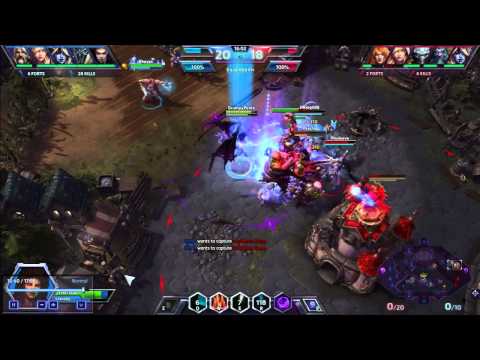 Heroes of the Storm - Jaina and Kerrigan Quadra kill