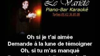 garou demande au soleil karaoke