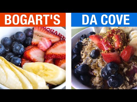 Best Acai Bowl?  Bogart's vs Da Cove Comparison