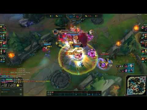 Aatrox teamfight in patch 9.9