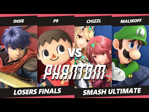 Phantom 2022 Losers Finals - chizzL & Malikoff Vs. Insie & P9 - SSBU Ultimate Tournament