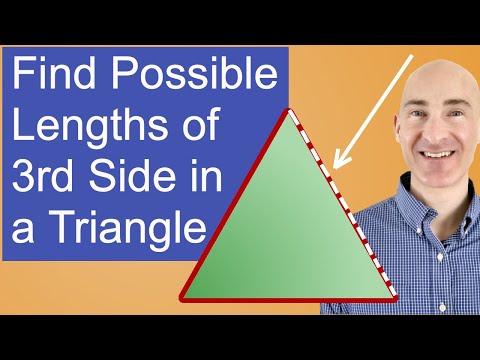 Find Possible Lengths of Third Side in a Triangle