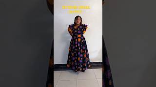 MISHONO YA VITENGE MAGAUNI MAREFU YA WANAWAKE WANENE #zamakalefashion #latestafricaprint #fashion