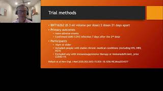 Lung Learning: COVID-19 vaccine webinar for health professionals