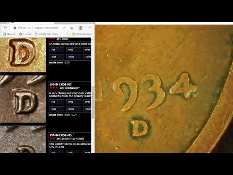 Hunting Wheat penny 1930 1939