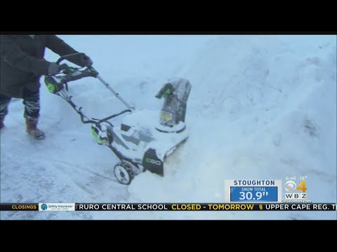Stoughton Wins Blizzard 'Jackpot' With 30.9 Inches Of Snowfall