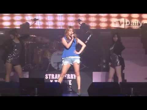 [TV Daily] 130614 Ailee (에일리) - Crazy In Love @ Strawberry X-treme Festival