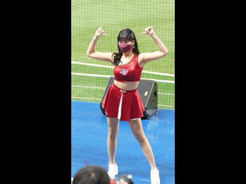 [4K] 220522 키움히어로즈 김하나 치어리더 (여자)아이들 - TOMBOY)