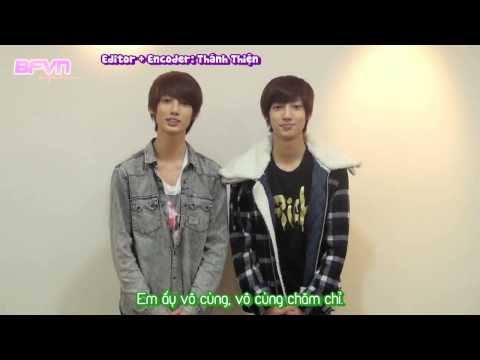 [BFVN Vietsub] Boyfriend Tower Record Online - YoungMin to KwangMin