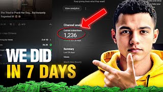 How I Got 200K Views in 7 Days (Full Strategy Revealed!)