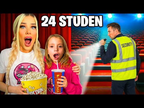 24 STUNDEN ALLEINE IM KINO 😱🍿