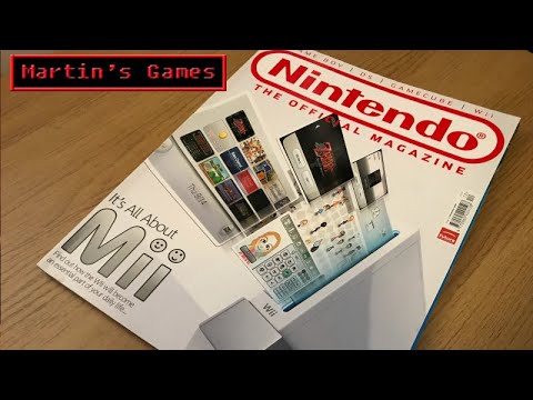 Looking through a Nintendo Official Magazine from December 2006!