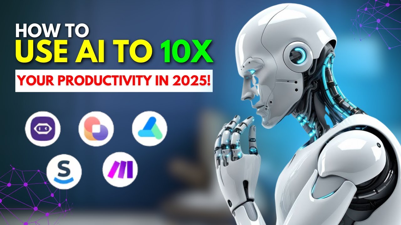 How to Use AI to 10x Your Productivity in 2024 || Unlock Your Full Potential