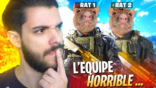 JE TOMBE SUR DES RATS EN TRIO RANDOM - ILS PANIQUENT SUR WARZONE ...