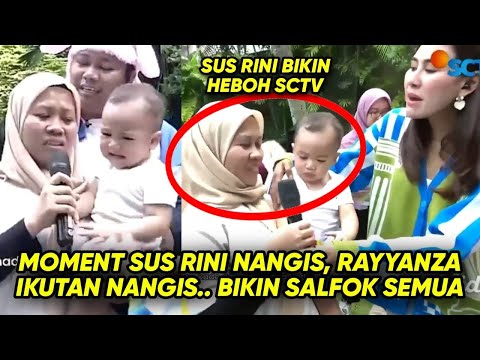 SYAHNAZ KAGET LIHAT SUS RINI NANGIS SESENGGUKAN Saat UCAPKAN SELAMAT dan DOA untuk RAYYANZA.