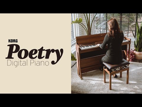 KORG Poetry - Inspired by Chopin; a Unique Digital Piano