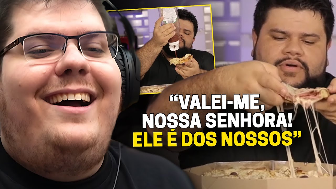 CASIMIRO REAGE: PIZZA DE SÃO PAULO X PIZZA DO INTERIOR | Cortes do Casimito