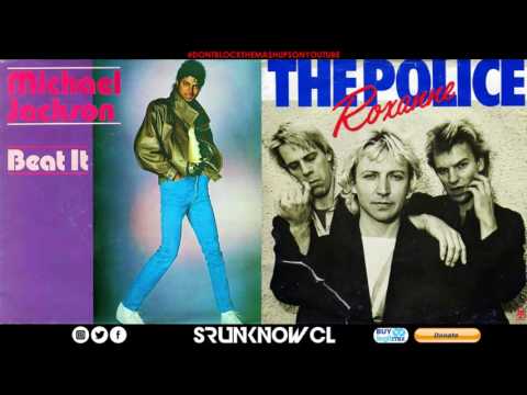 Michael Jackson vs. The Police - "Roxanne's Beat" (Mashup)