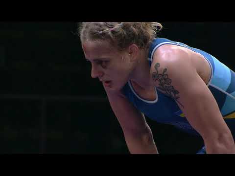 BRONZE WW - 68 kg: H. SADCHANKA (BLR) v. A. CHERKASOVA (UKR)