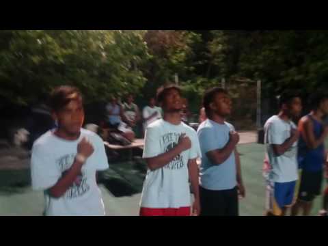 Bairiki Basketball Inter club final opening