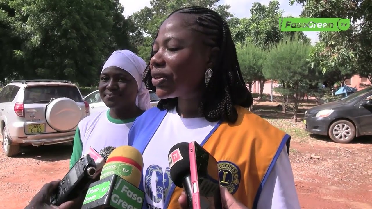 Centre Médical Urbain Gounghin 6 : Le Lions Club Ouagadougou Zoodo met en terre 75 plants